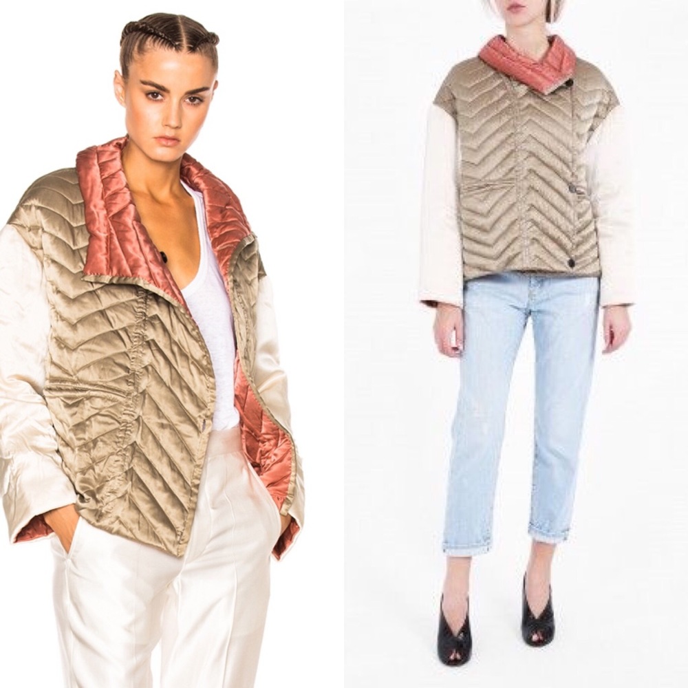 BNWT Isabel marant Hector silk jacket 36 E…